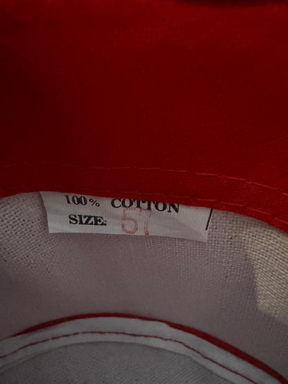 ARSENAL PORK PIE HAT - RED