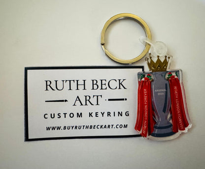 PREM TROPHY - ARSENAL - Acrylic Keyring