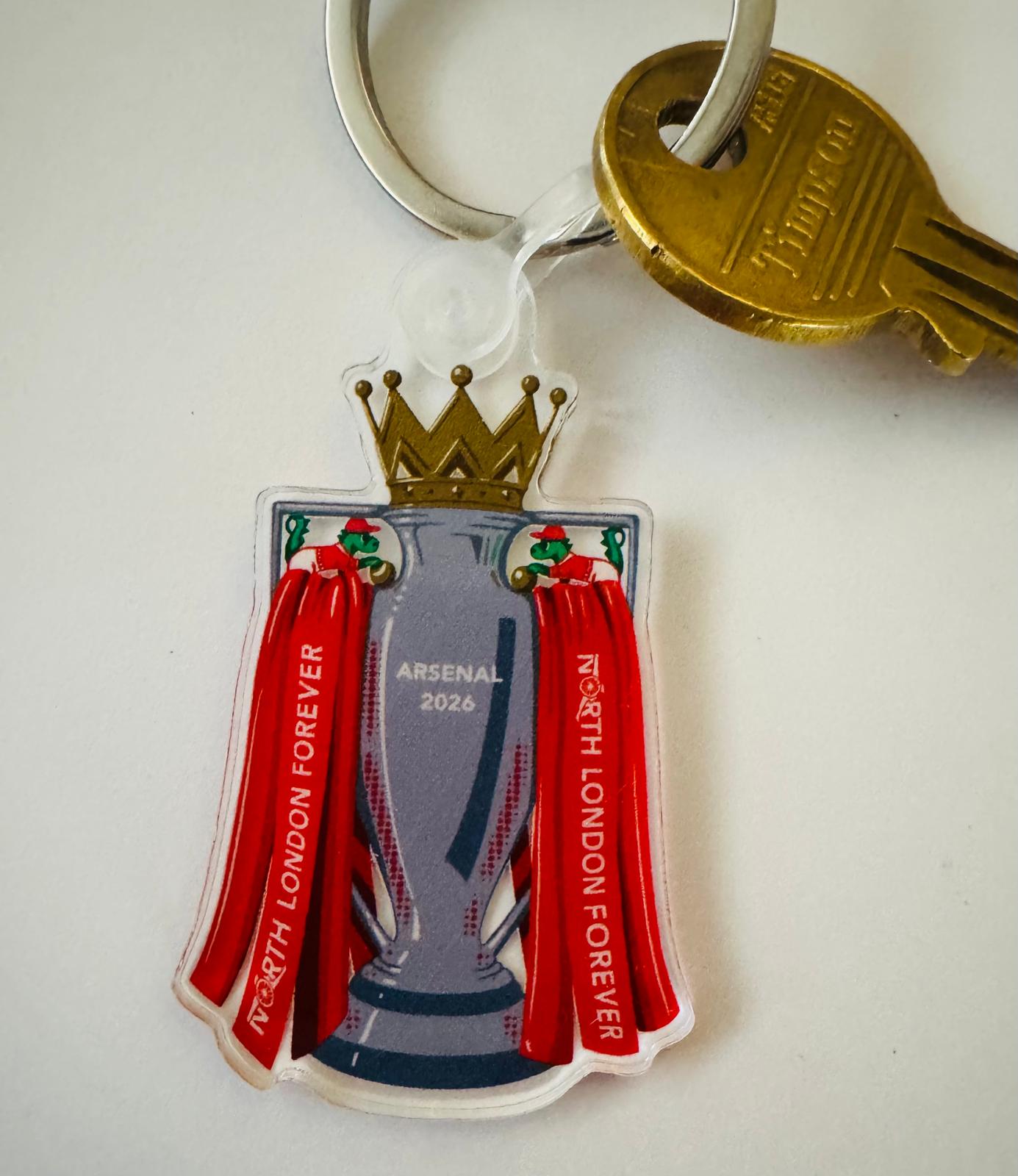 PREM TROPHY - ARSENAL - Acrylic Keyring