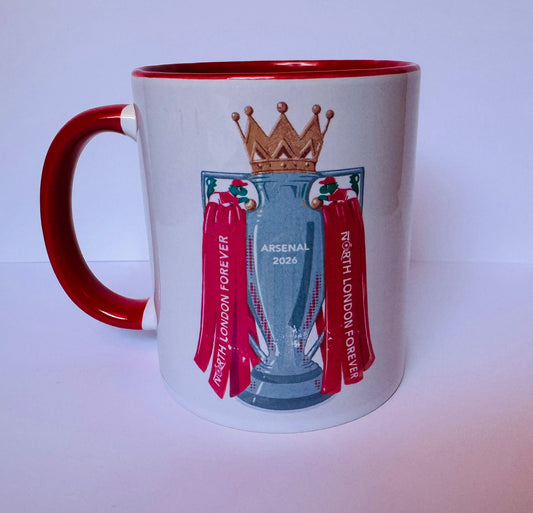 ARSENAL PREMIERSHIP 2026 11oz MUG