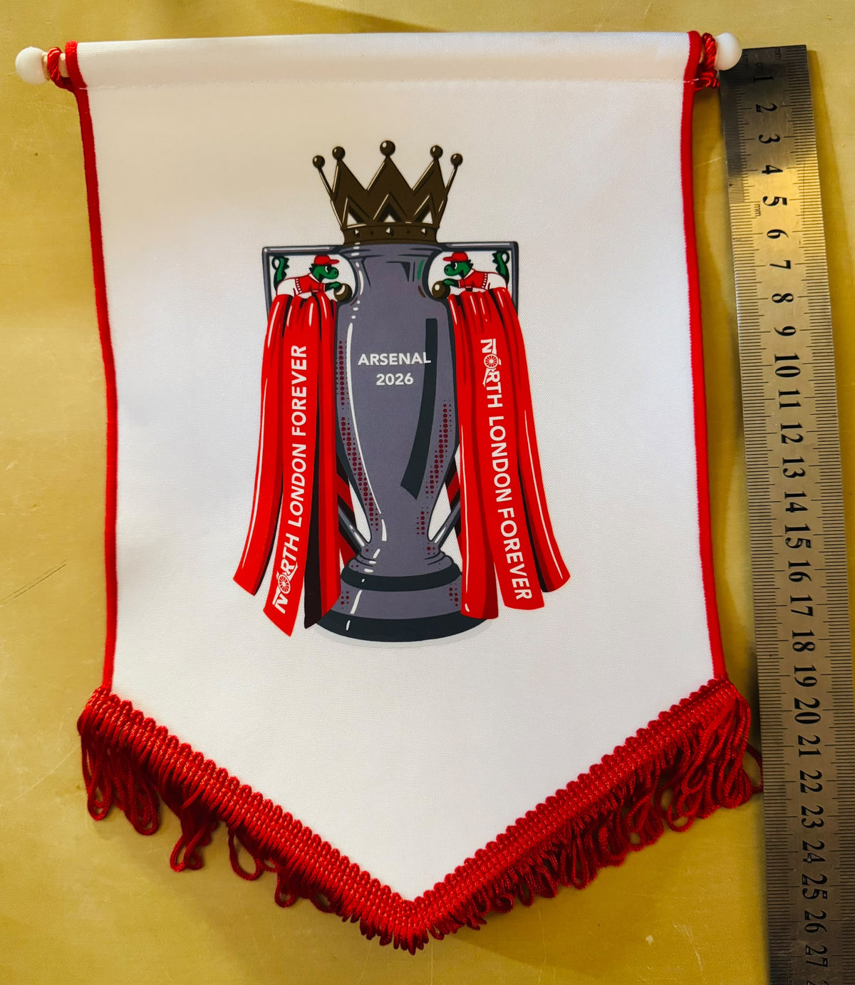 ARSENAL PREMIER LEAGUE TROPHY PENNANT