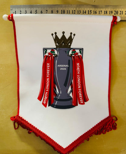 ARSENAL PREMIER LEAGUE TROPHY PENNANT
