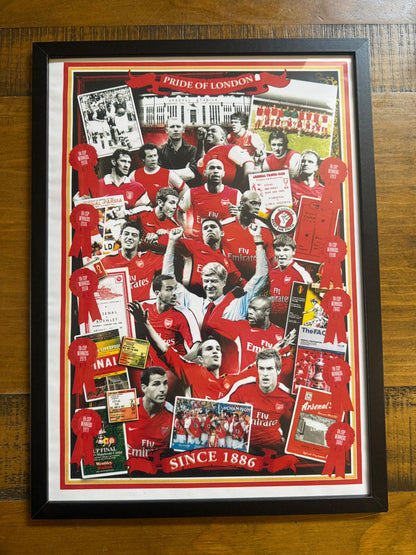 ARSENAL PRIDE OF LONDON A3 POSTER