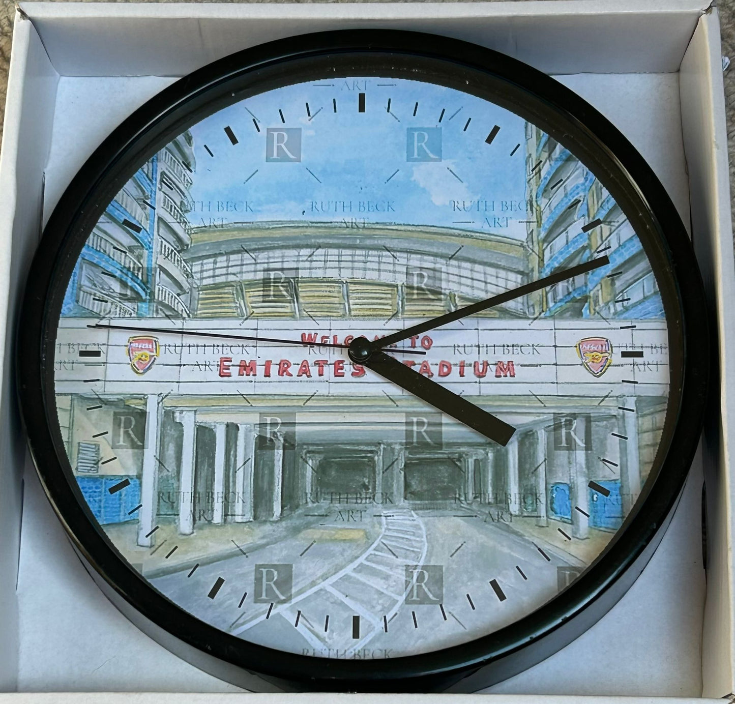QUEENSLAND ROAD - EMIRATES ENTRANCE - CLOCK