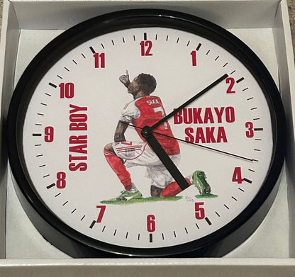 BUKAYO SAKA 100 GOAL CELEBRATION - ARSENAL - CLOCK