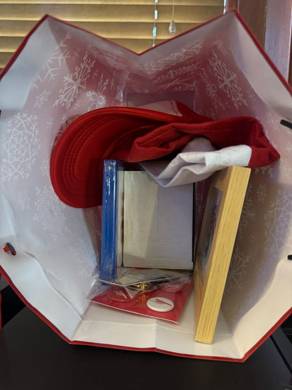 SECRET SANTA FILLED ARSENAL GIFT BAG - By Ruth Beck Art