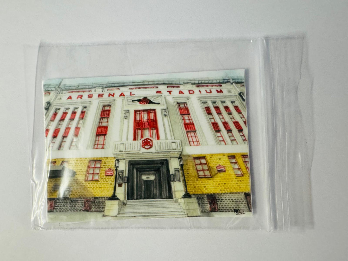 THE ARSENAL STADIUM - HIGHBURY - Vinyl Sticker