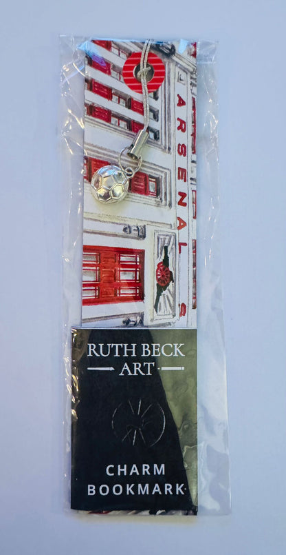ARSENAL BOOKMARKS - With Metal Charm