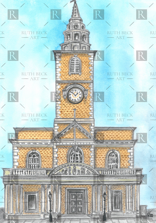 ST MARYS CHURCH - PRINT