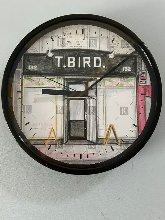 T BIRD BAR - CLOCK