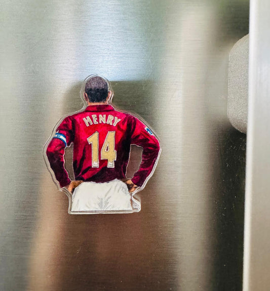 THIERRY HENRY PAINTING - ACRYLIC MAGNET