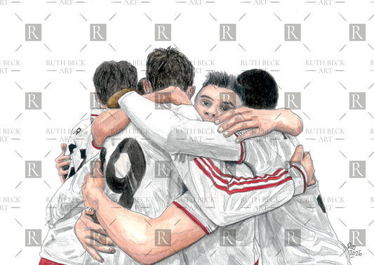 TROSSARD GOAL V WEST HAM - ARSENAL - PRINT