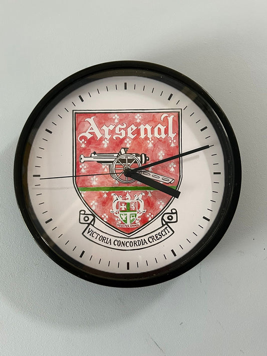 ARSENAL VCC CREST - CLOCK