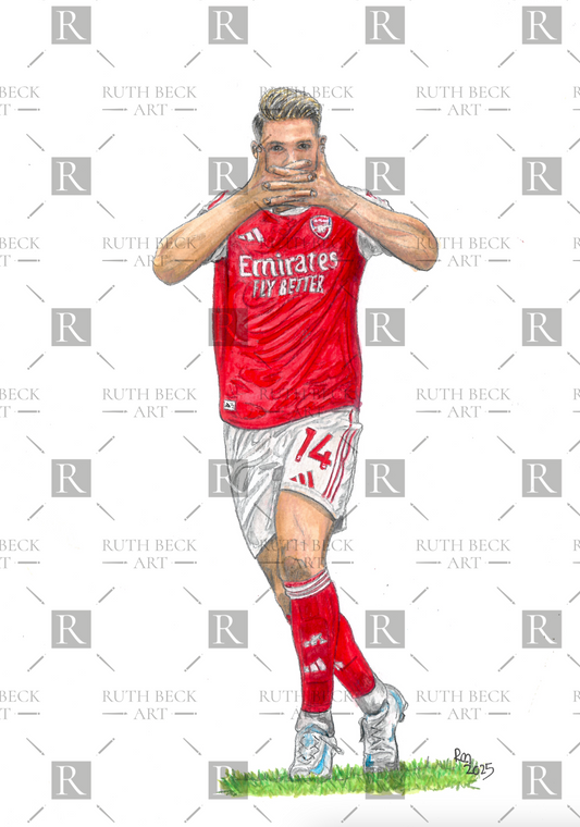 VIKTOR GYOKERES CELEBRATION - ARSENAL