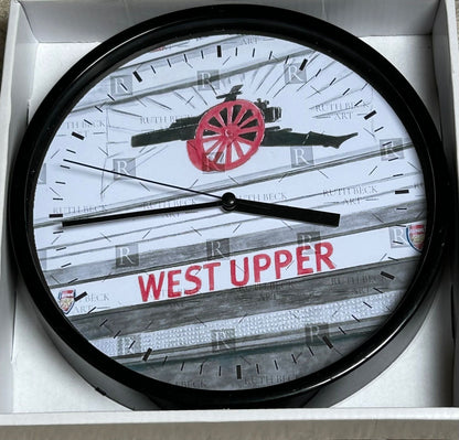 ARSENAL WEST UPPER STAND CANNON - HIGHBURY - CLOCK