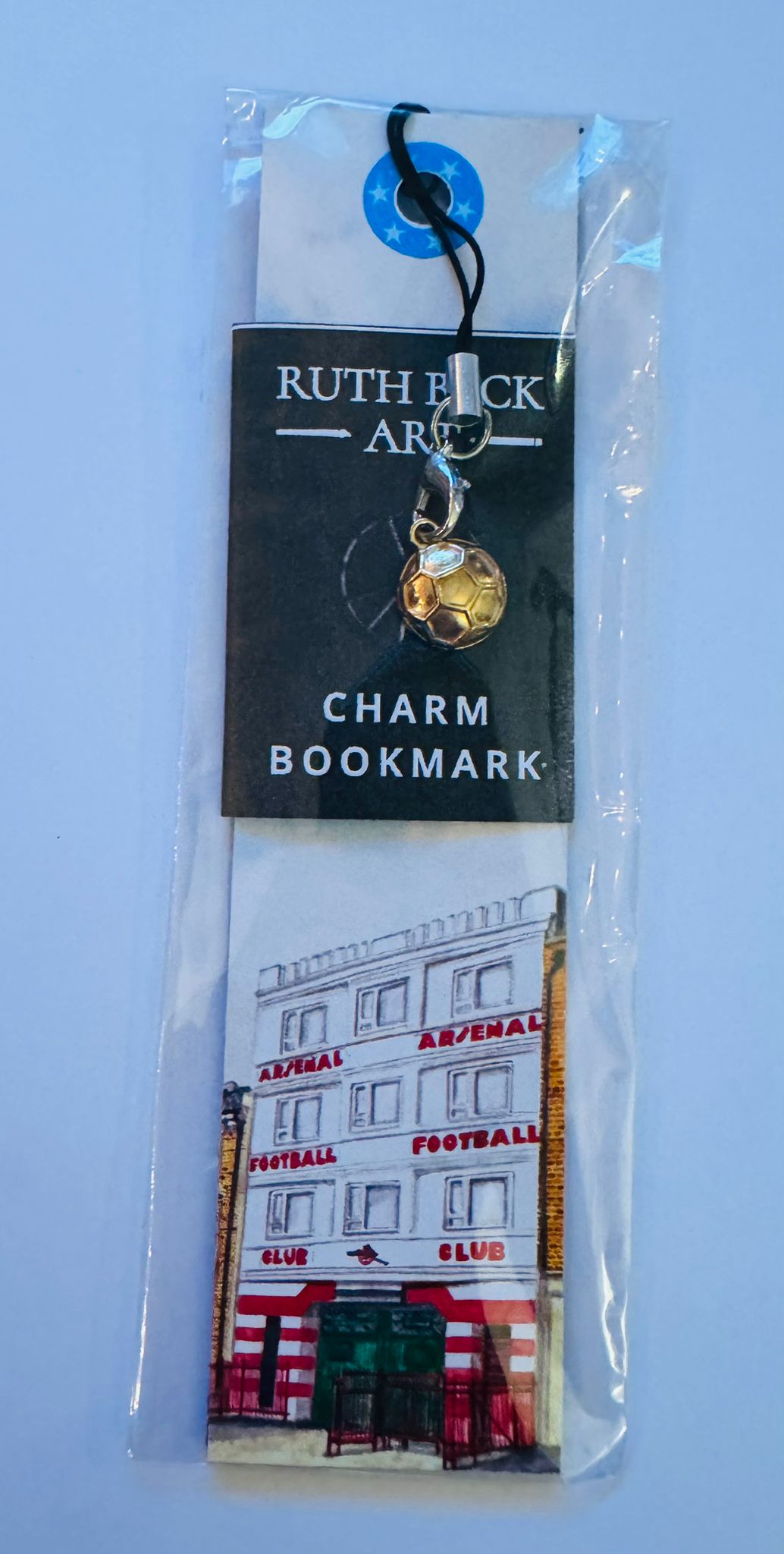 ARSENAL BOOKMARKS - With Metal Charm