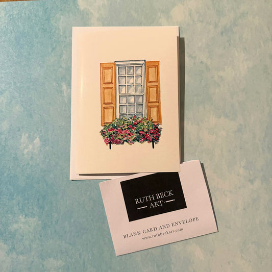 Window Box / A6 Blank Card & Envelope