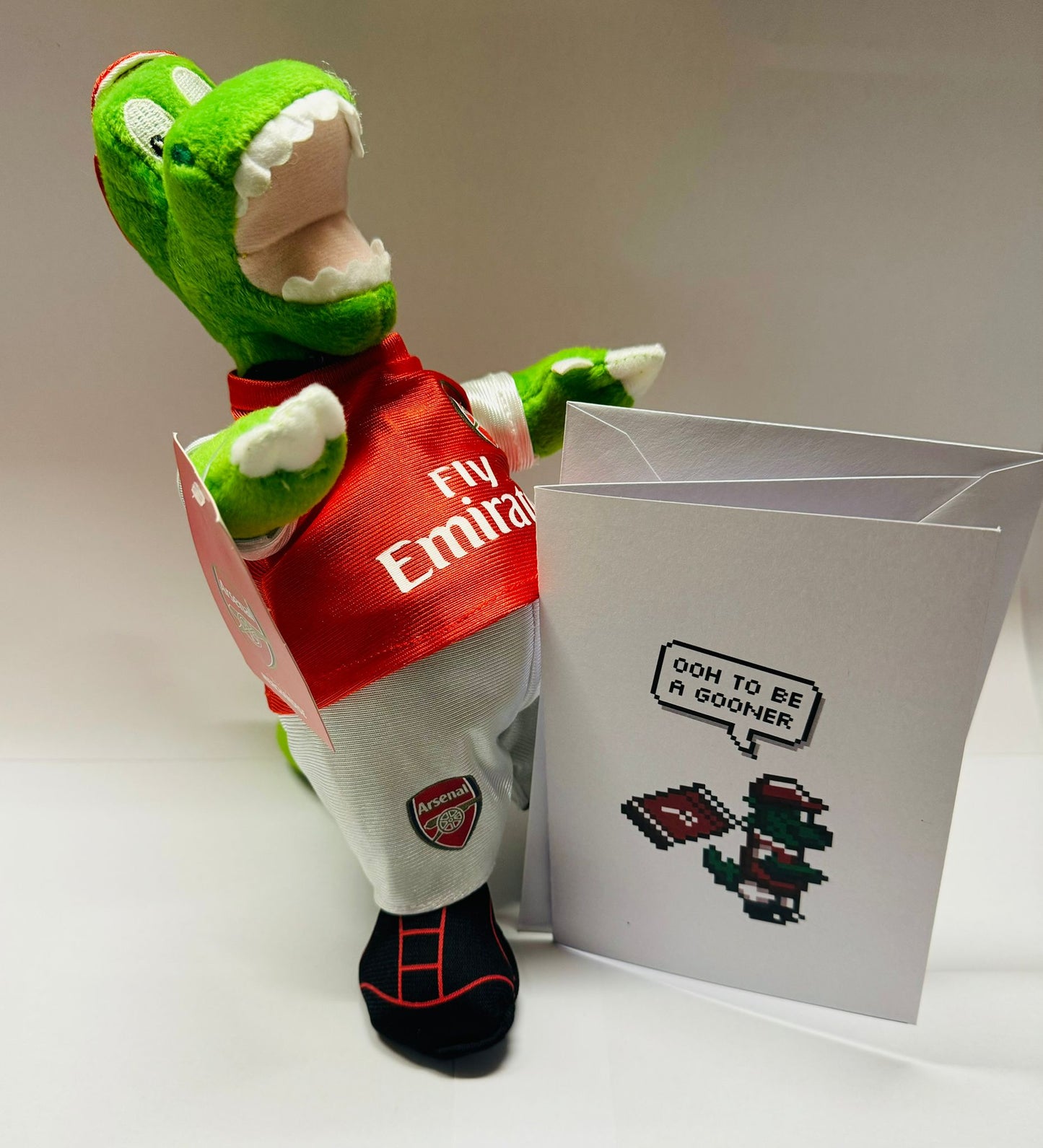 GUNNERSAURUS PLUSHY TOY & A6 CARD
